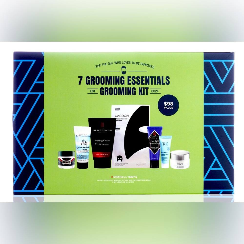 7 Piece Men’s Grooming Essential Set